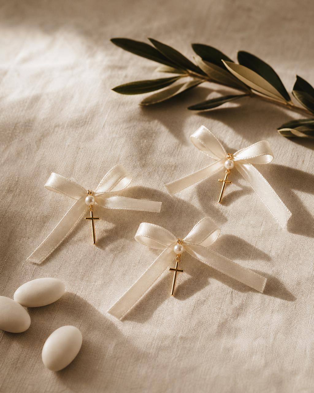 Martyrika pins & 50ml olive oil favours made for The Georgiou family